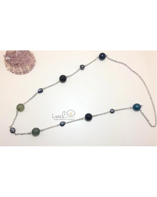 ITALIAN LONG SINGLE NECKLACE